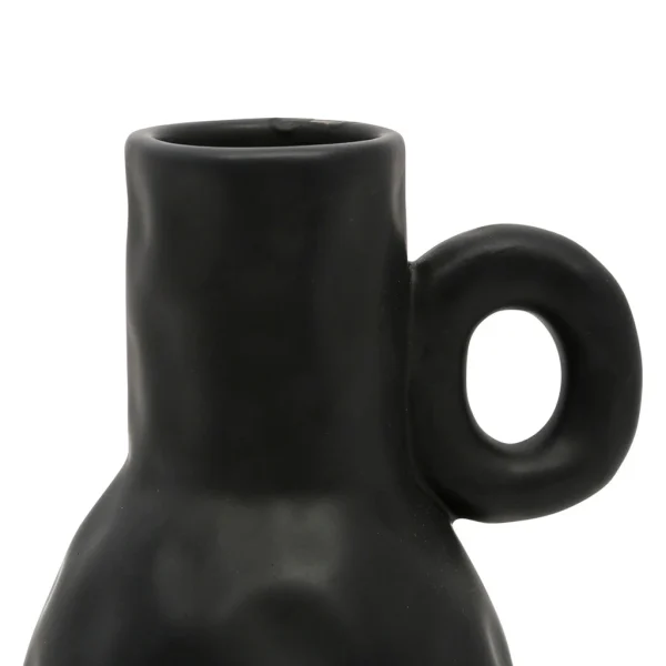 Boutique officielle SEMA DESIGN Vase En Dolomite Noir H20.5cm – Arty Folk 3