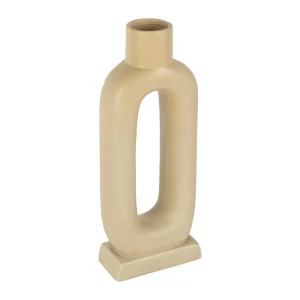 france SEMA DESIGN Vase En Dolomite Blanc Cassé H32.5cm -terre Boheme 6