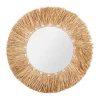 vente à bas prix SEMA DESIGN Miroir Rond En Raphia Naturel D52cm – Cauri 7