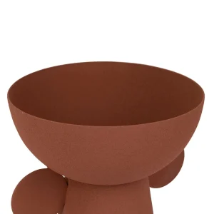 SEMA DESIGN Vase Pour Fleur Séchée En Fer Terracotta – Terre Brulée pas cher 6